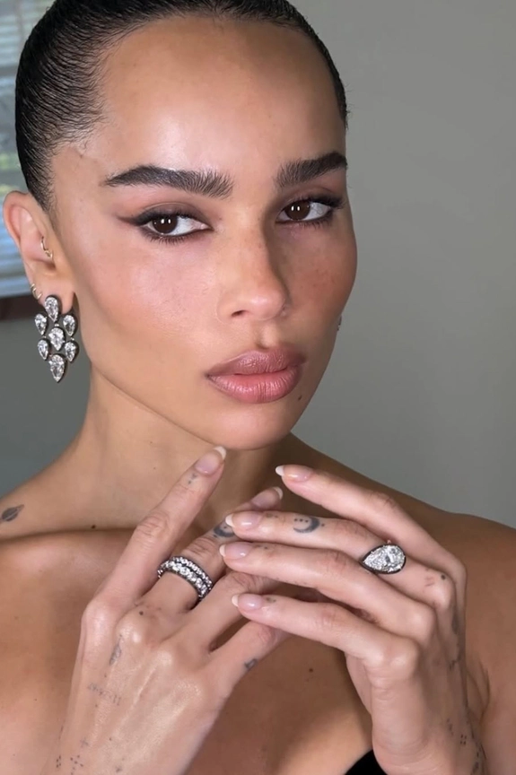 Harry Styles and Zoë Kravitz Fuel Engagement Rumors With a Diamond Ring Debut
