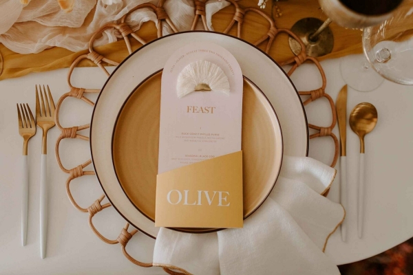 Stationery Velvet and Gold