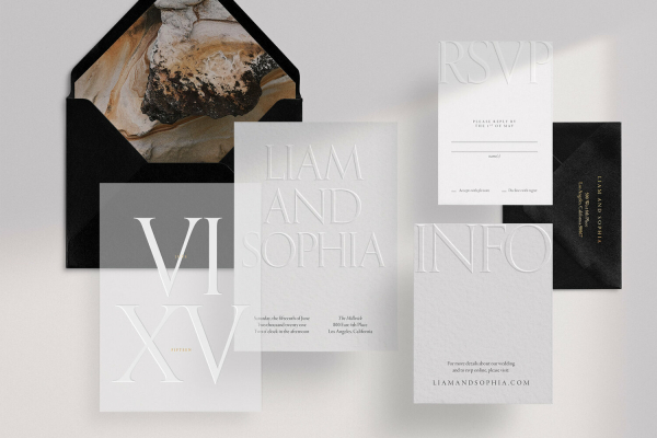 Stationery Velvet and Gold