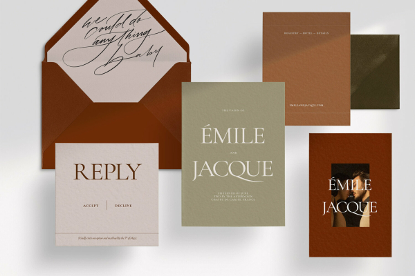 Stationery Velvet and Gold