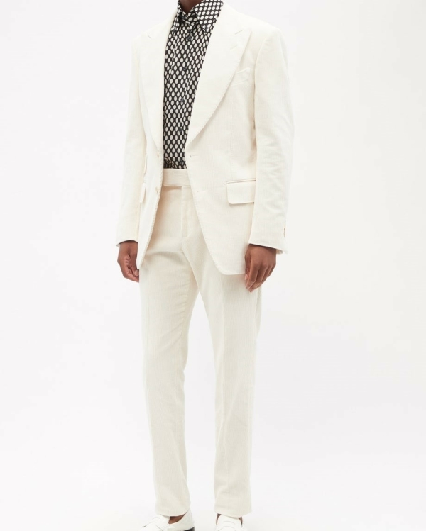 White Wedding Suits for Man | Top of the Best White Wedding Suits for Groom | Blazers and Trousers