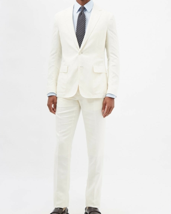 White Wedding Suits for Man | Top of the Best White Wedding Suits for Groom | Blazers and Trousers