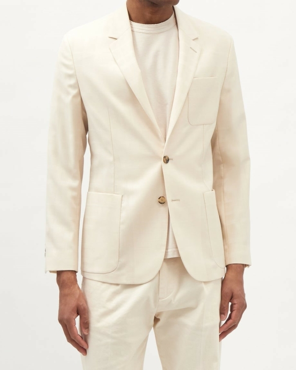 White Wedding Suits for Man | Top of the Best White Wedding Suits for Groom | Blazers and Trousers