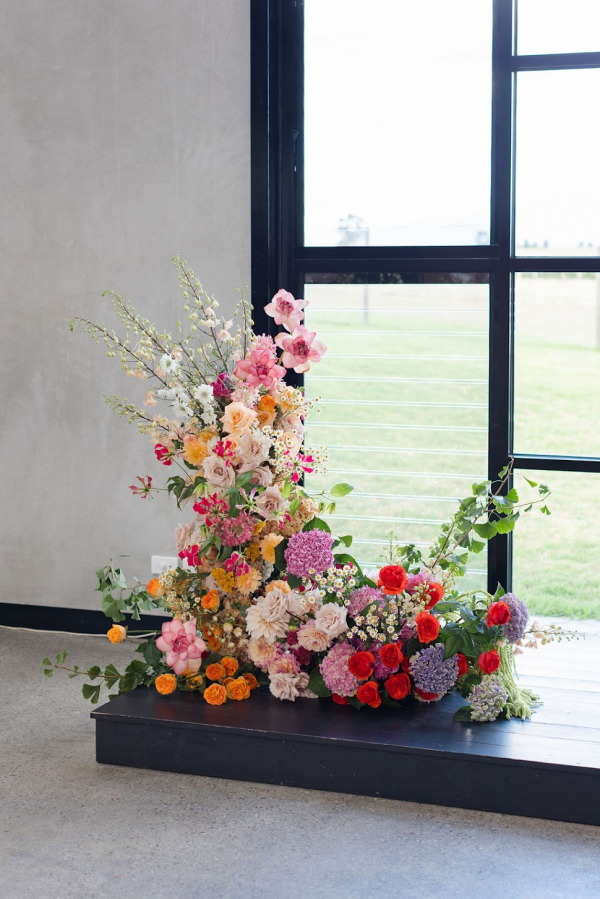 A Burst of Color: A Vibrant 90's Inspired Wedding