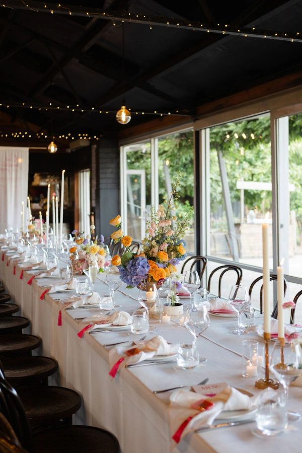A Burst of Color: A Vibrant 90's Inspired Wedding — photo 15