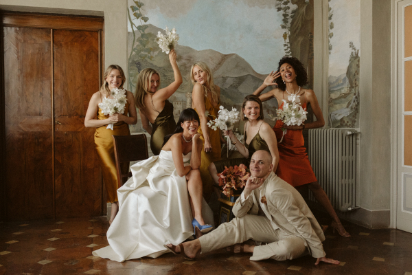 Wedding at Villa Cetinale | Photos | Rustic Wedding in Italy of Melanie and Chris