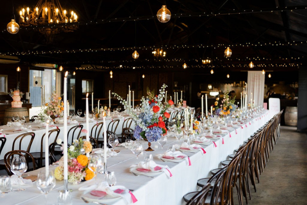 A Burst of Color: A Vibrant 90's Inspired Wedding