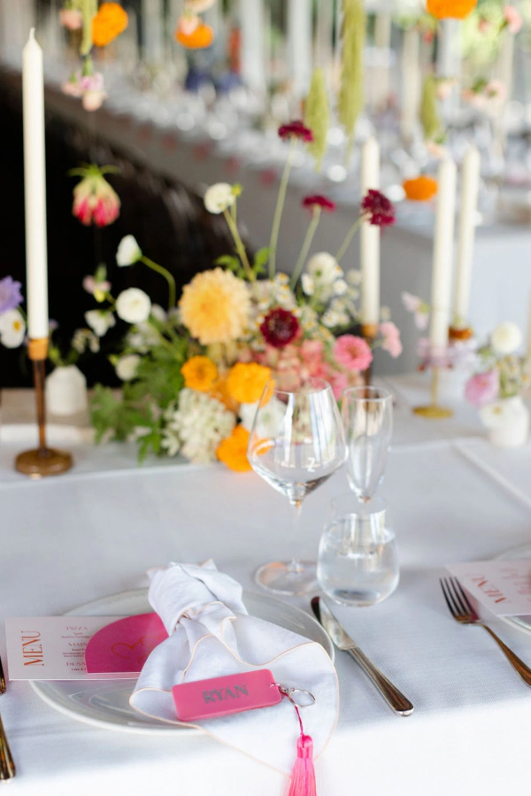 A Burst of Color: A Vibrant 90's Inspired Wedding — photo 8