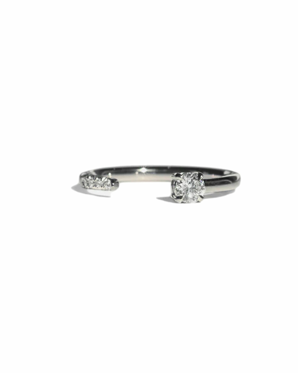 Open Wedding Band | Trendy Open Engagement Ring Selection
