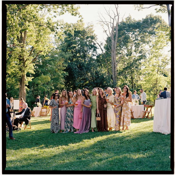 Beautiful Backyard Wedding in Massachusetts | End-of-Summer Wedding Under the Tent