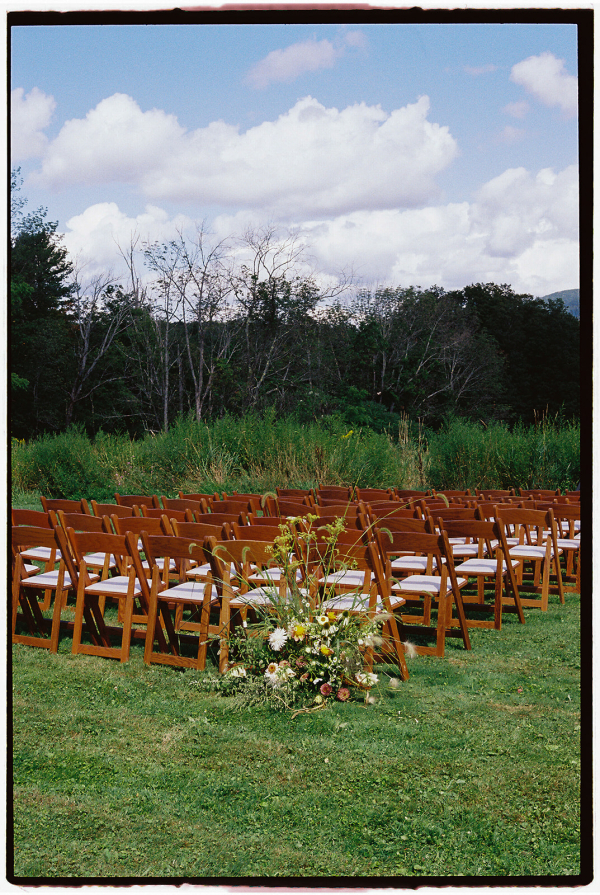 Beautiful Backyard Wedding in Massachusetts | End-of-Summer Wedding Under the Tent