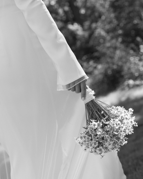 Beautiful Backyard Wedding in Massachusetts | End-of-Summer Wedding Under the Tent
