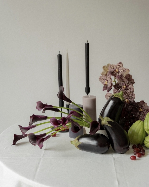 Centerpieces | Wedding Tablescape Decor With Candles