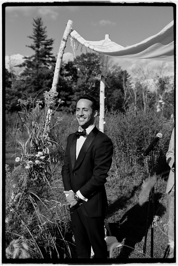 Beautiful Backyard Wedding in Massachusetts | End-of-Summer Wedding Under the Tent