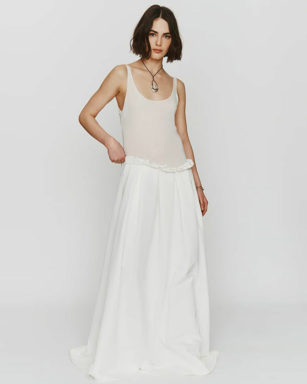 26 Modern Drop-Waist Bridal Dresses