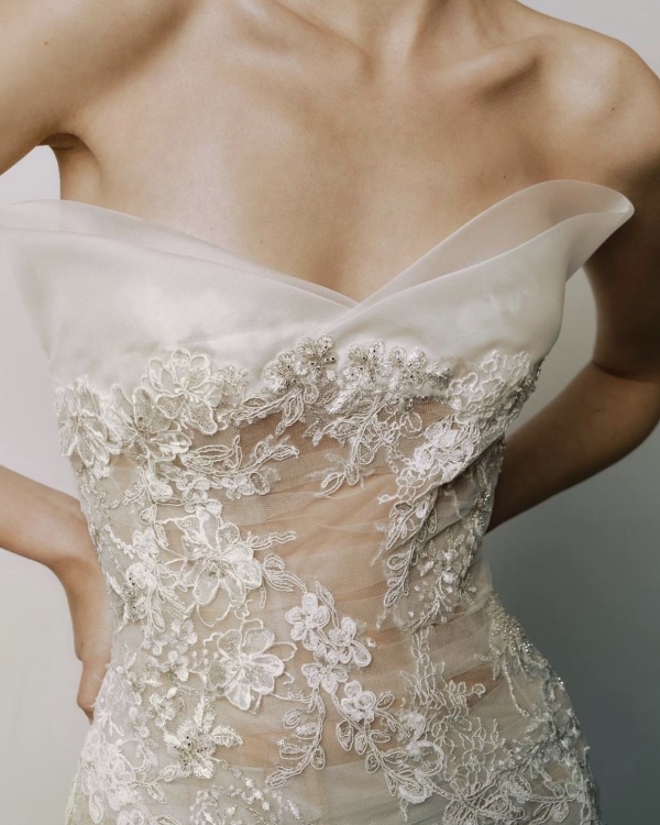 Lace As a Modern Bridal Style Trend | Wedding Lace Gowns Inspo