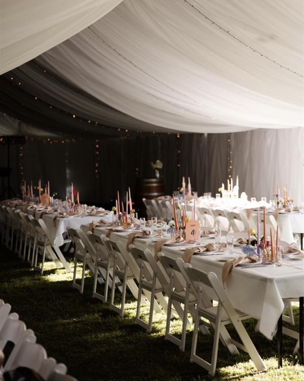 Beautiful Garden Wedding | Wedding Tent, Flower Cake and Eternal Love