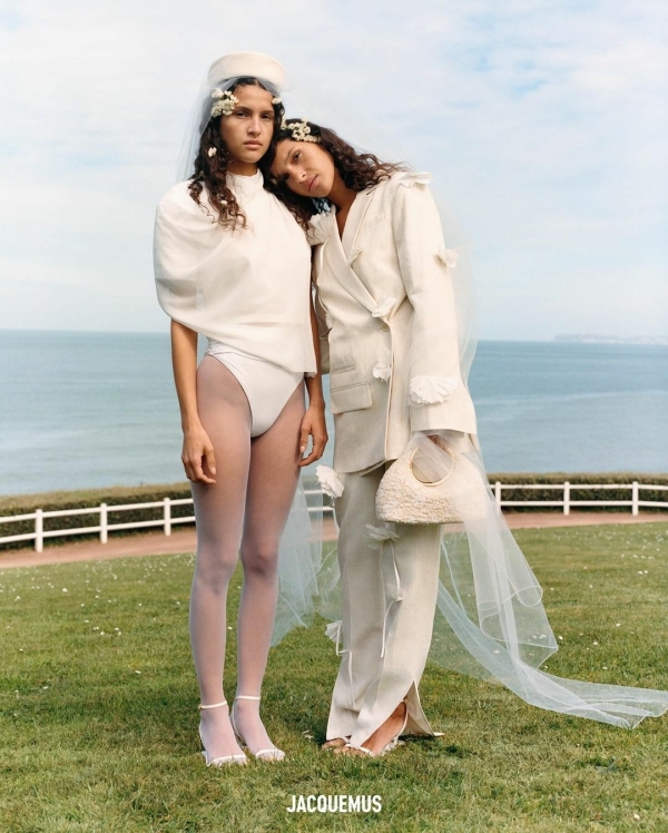 Jacquemus White Wedding Dresses | Jacquemus LE MARIAGE Collection