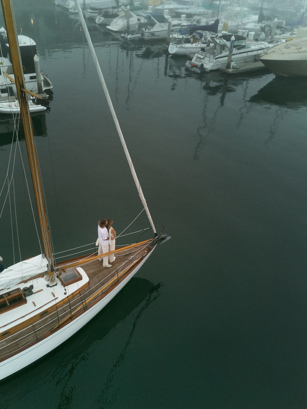 Lovers in the Mist | Wedding Photoshoot in California