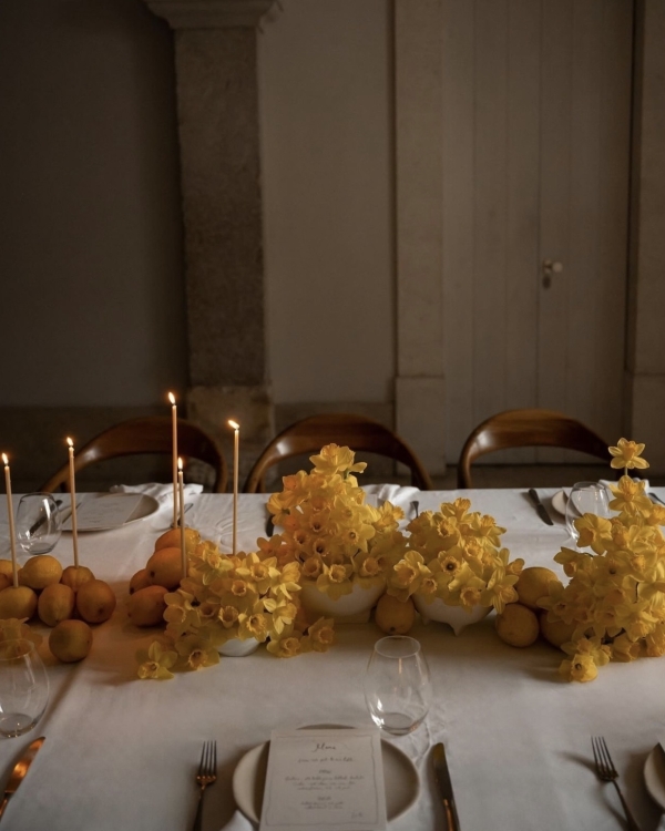 Centerpieces | Wedding Tablescape Decor With Candles