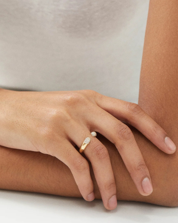 Open Wedding Band | Trendy Open Engagement Ring Selection