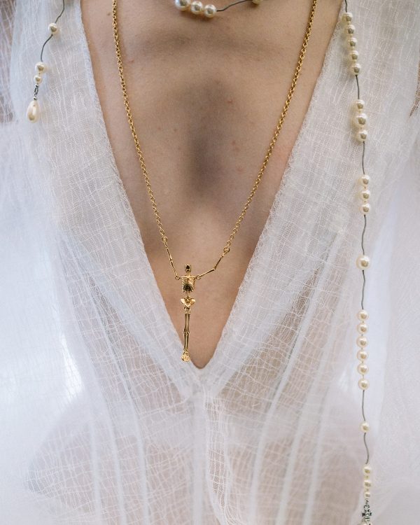 Backstage at Vivienne Westwood's Debut Bridal Runway