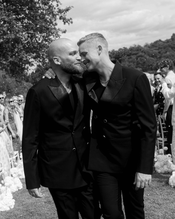 An Elegant Danish Castle Wedding with Modern Art Installations