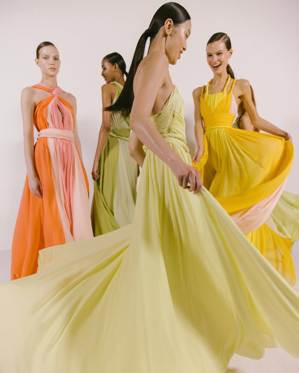 The Trendiest Colors Forecasted for Spring 2025 Wedding Guest Dresses