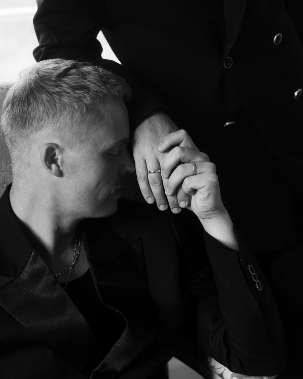 An Elegant Danish Castle Wedding with Modern Art Installations