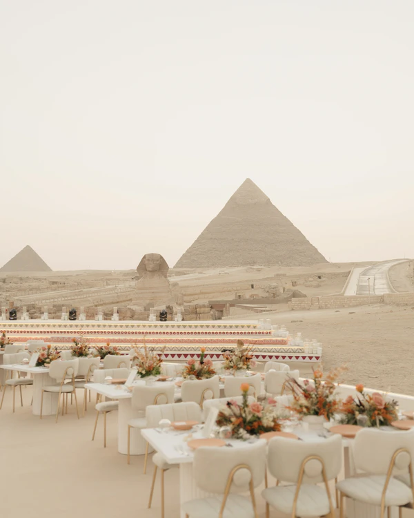 A Refined Multi-Day Wedding with an Iconic Reception at the Pyramids of Giza — photo 2
