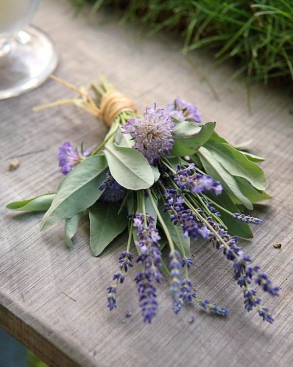 Herbaceous Bridal Bouquets | Examples