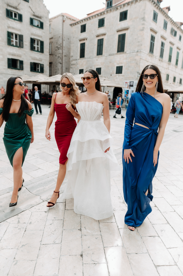 Wedding Venues in Dubrovnik | Photos | Elegant Minimalism Wedding Idea | European Wedding of Monika & Toni