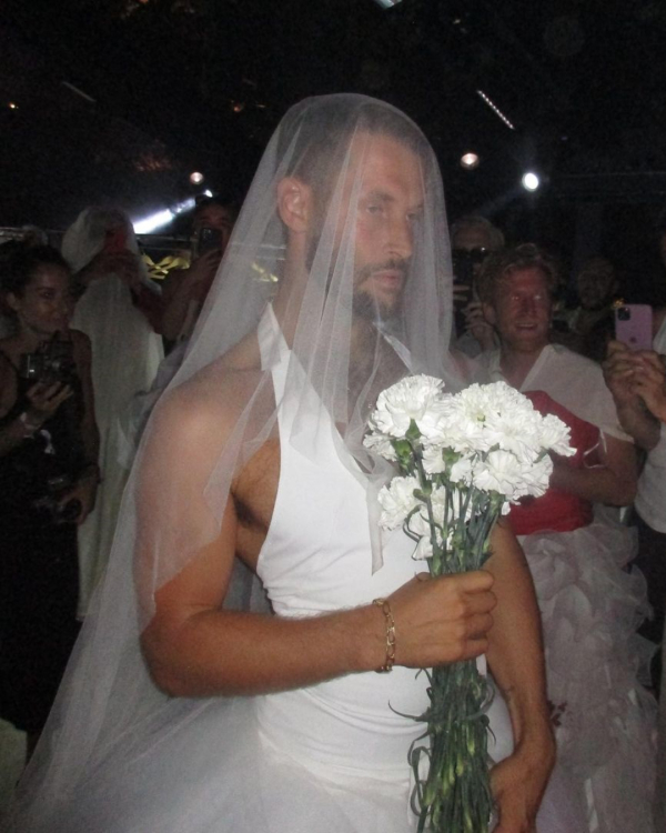 Simon Porte Jacquemus and Marco Maestri Wedding | Jacquemus Wedding Dress, Husband, Dua Lipa