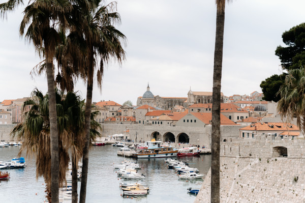 Wedding Venues in Dubrovnik | Photos | Elegant Minimalism Wedding Idea | European Wedding of Monika & Toni