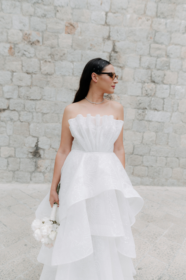 Wedding Venues in Dubrovnik | Photos | Elegant Minimalism Wedding Idea | European Wedding of Monika & Toni