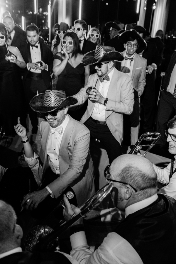 Dark and Moody Celebration in Dallas, Texas | Interview with Grooms: Dating, Engagement, and Wedding Preparation