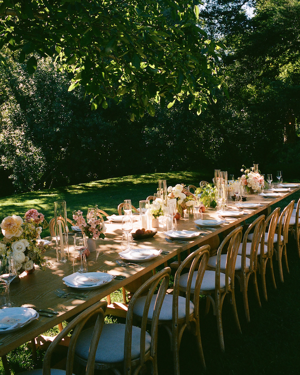 A Romantic Summer Soirée Wedding in California