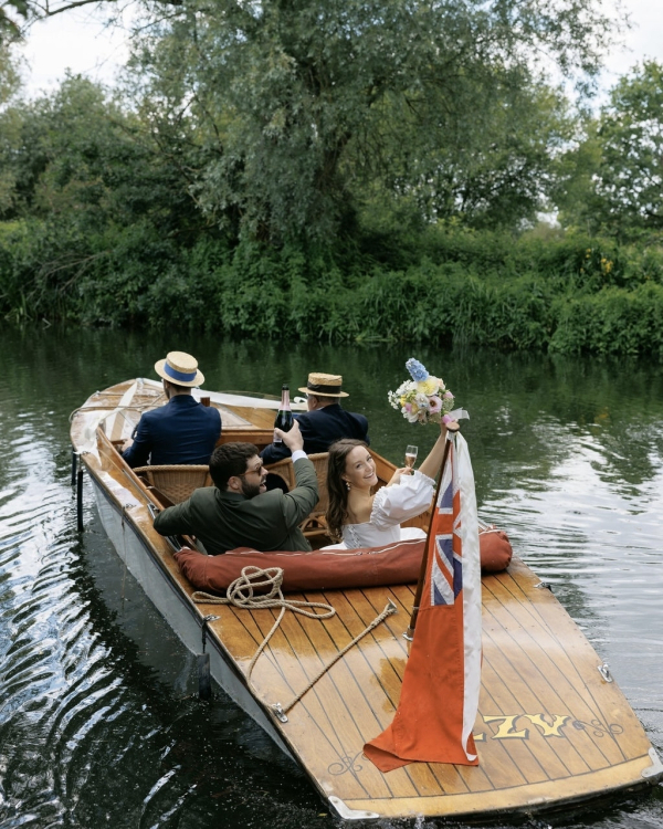 A Charming Garden Wedding in the English Countryside