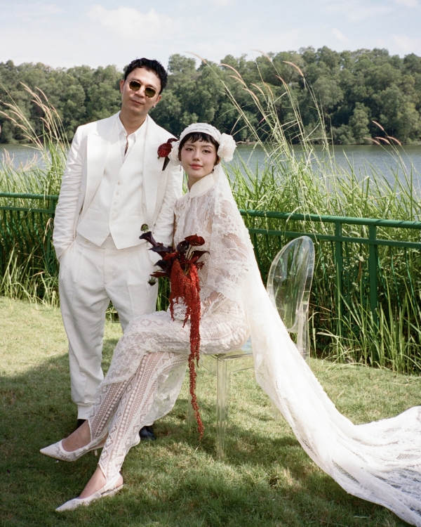 Inside Khanh Linh and Vu Minh Kong’s Stylish Vietnamese Wedding