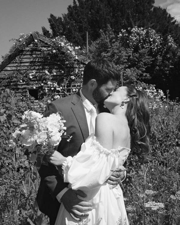 A Charming Garden Wedding in the English Countryside