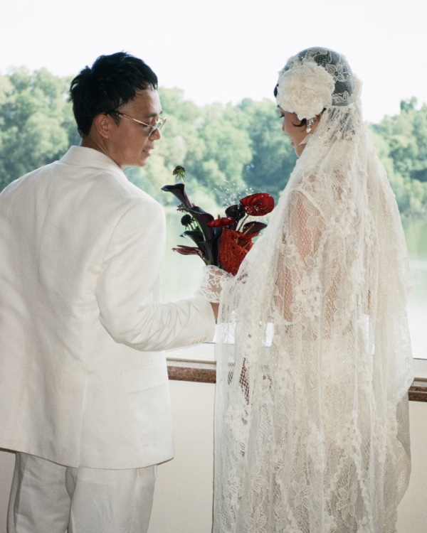 Inside Khanh Linh and Vu Minh Kong’s Stylish Vietnamese Wedding