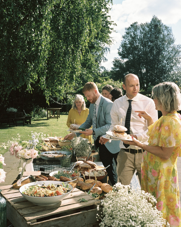 A Charming Garden Wedding in the English Countryside