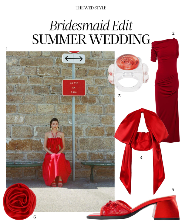 THE WED Style: Bridesmaids Looks for a Summer Wedding | Trendy Bridesmaids Outfits