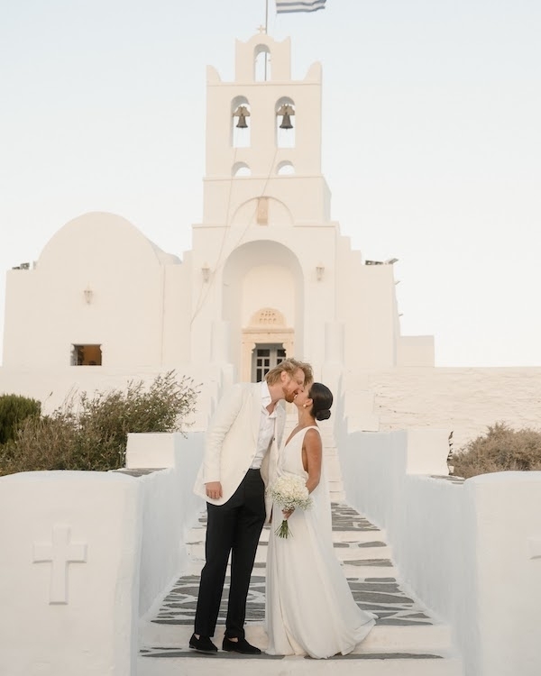 Intimate Island Wedding in Sifnos, Greece | Real Wedding: Kristina & Max