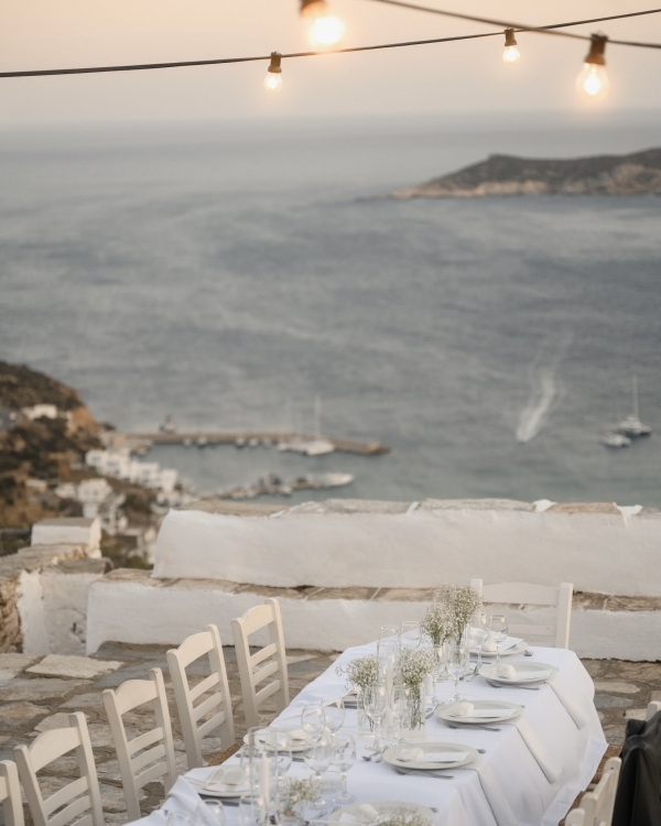 Intimate Island Wedding in Sifnos, Greece | Real Wedding: Kristina & Max