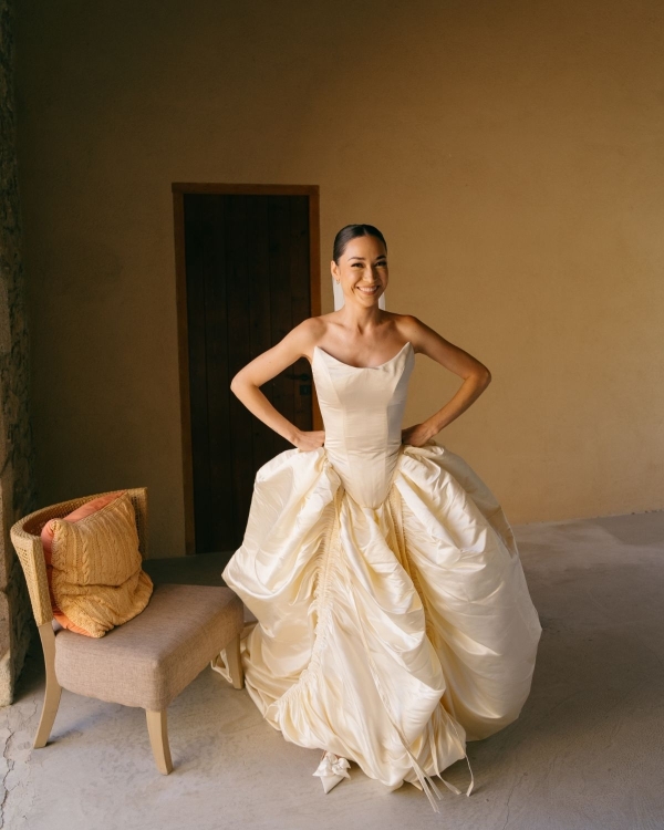 A Top Hollywood Costume Designer's Fairytale Wedding in a Spanish Monastery