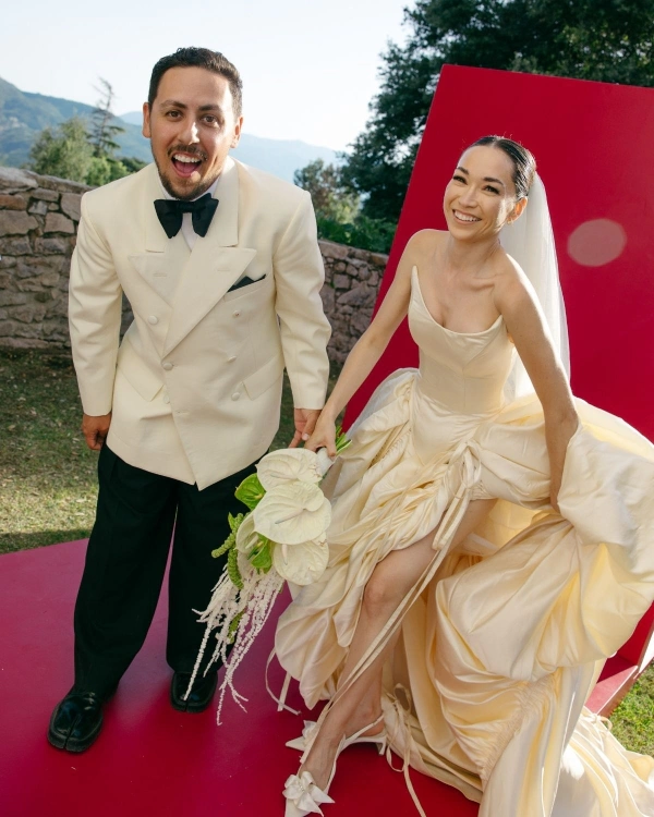 A Top Hollywood Costume Designer's Fairytale Wedding in a Spanish Monastery — photo 1