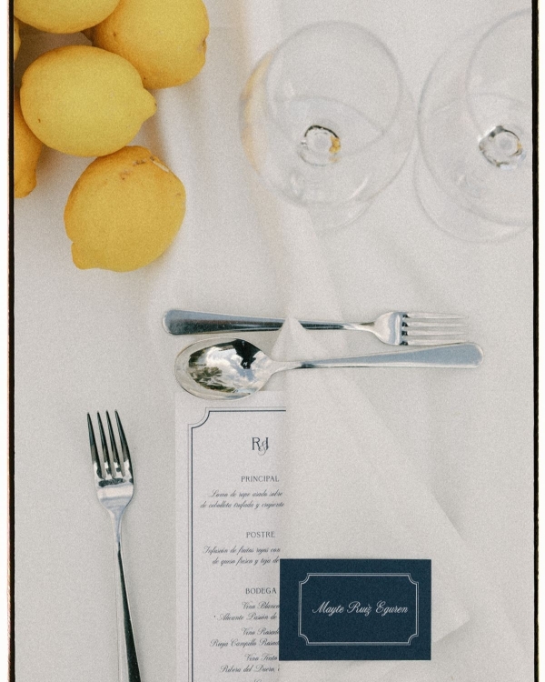 A Mediterranean Sunset Soirée With a Fresh Citrus Sixties Twist