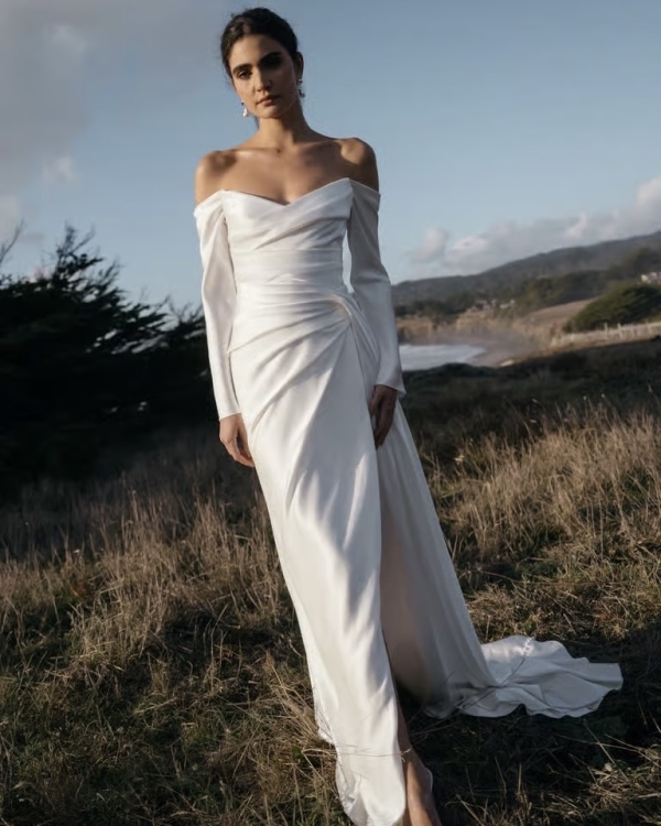30 Chic Bridal Dresses Under $4,000
