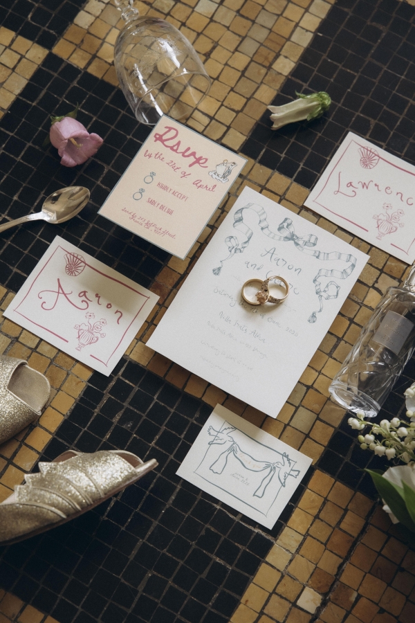 Stationery Signed by Yiana